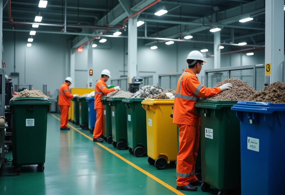 poubelles entreprise